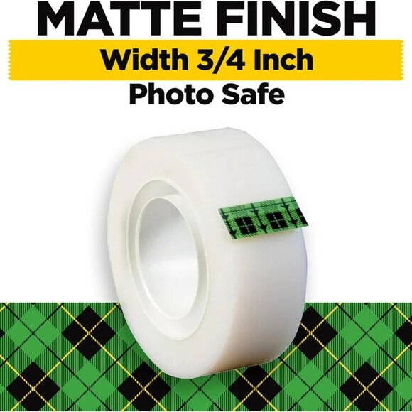 Magic Tape, Invisible, Home Office Supplies and Back to School Supplies for Coll - Picture 2 of 11